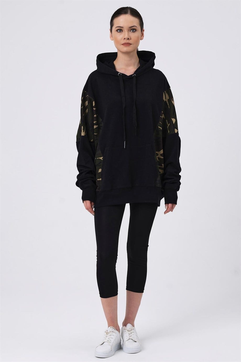 ALEXANDERGARDI KAPÜŞONLU OVERSİZE SWEATSHIRT