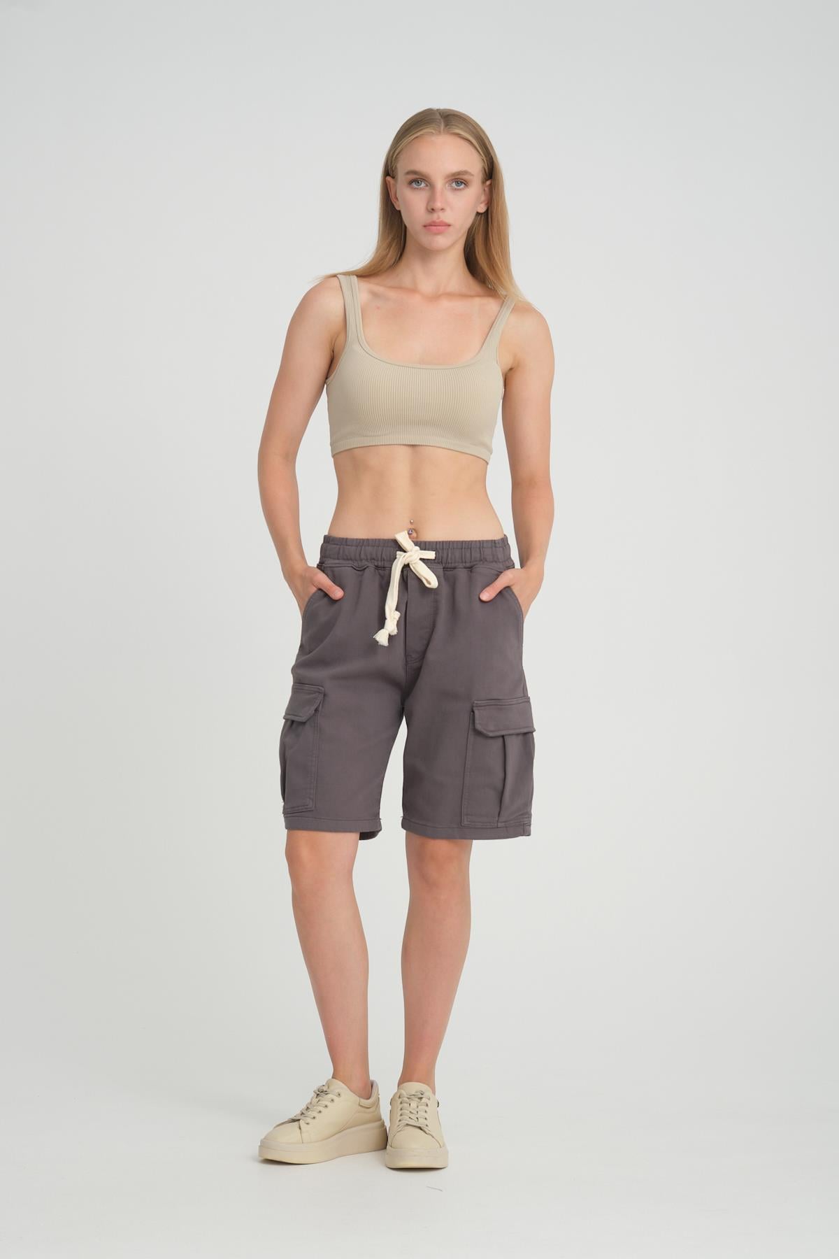 ALEXANDERGARDI KARGO CEPLİ COMFORT FİT BERMUDA ŞORT (AG-2Y)