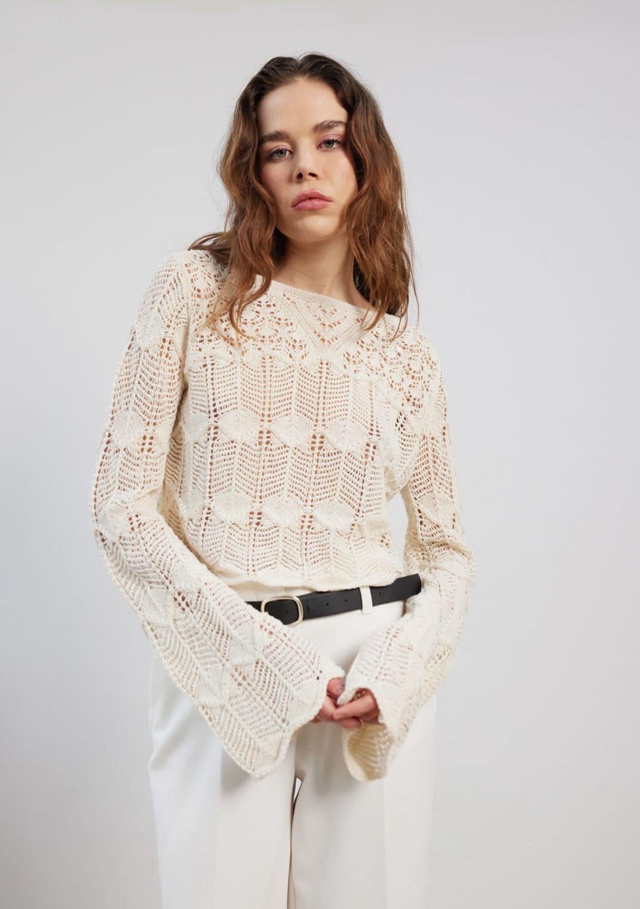 ALEXANDERGARDI KAYAK YAKA TRİKO KAZAK (A92522-S)