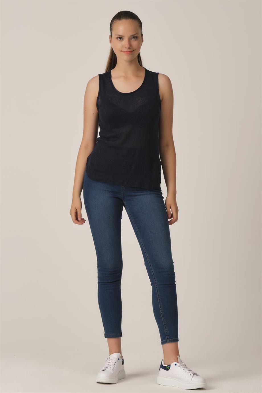 ALEXANDERGARDI KOLSUZ T-SHİRT (B19-143503)