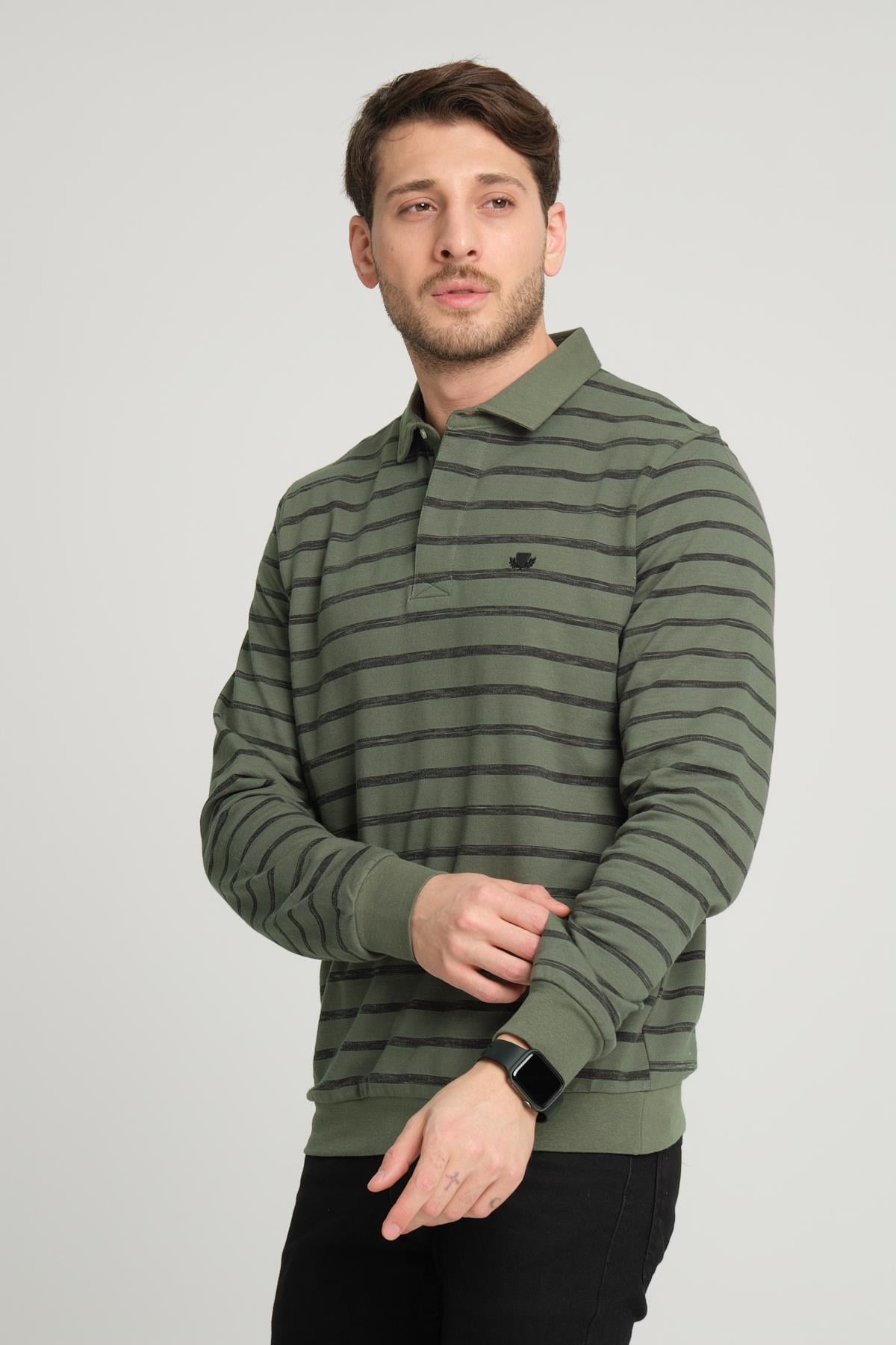 ALEXANDERGARDI POLO YAKA SWEATSHIRT(WK25386)