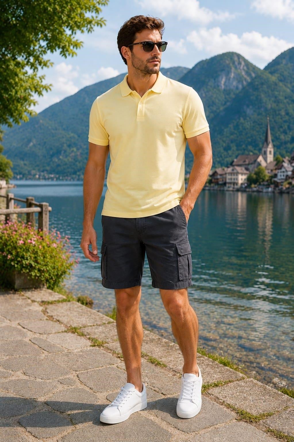 ALEXANDERGARDI Polo Yaka T-shirt