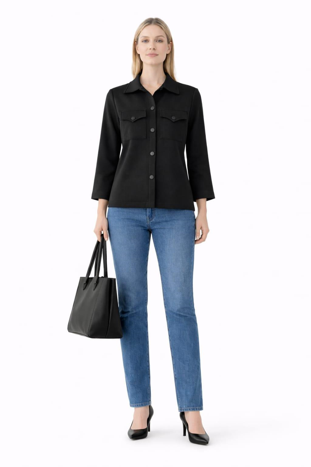 ALEXANDERGARDI SCUBA ÇİFT CEP KADIN GÖMLEK 