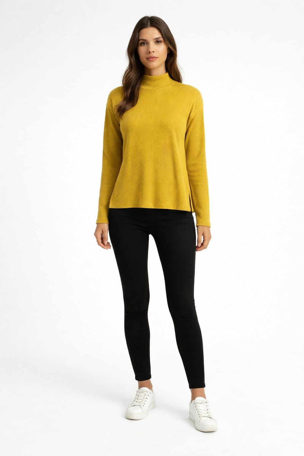 ALEXANDERGARDI YANDAN YIRTMAÇLI KAŞKORSE TRİKO (B25-167401)