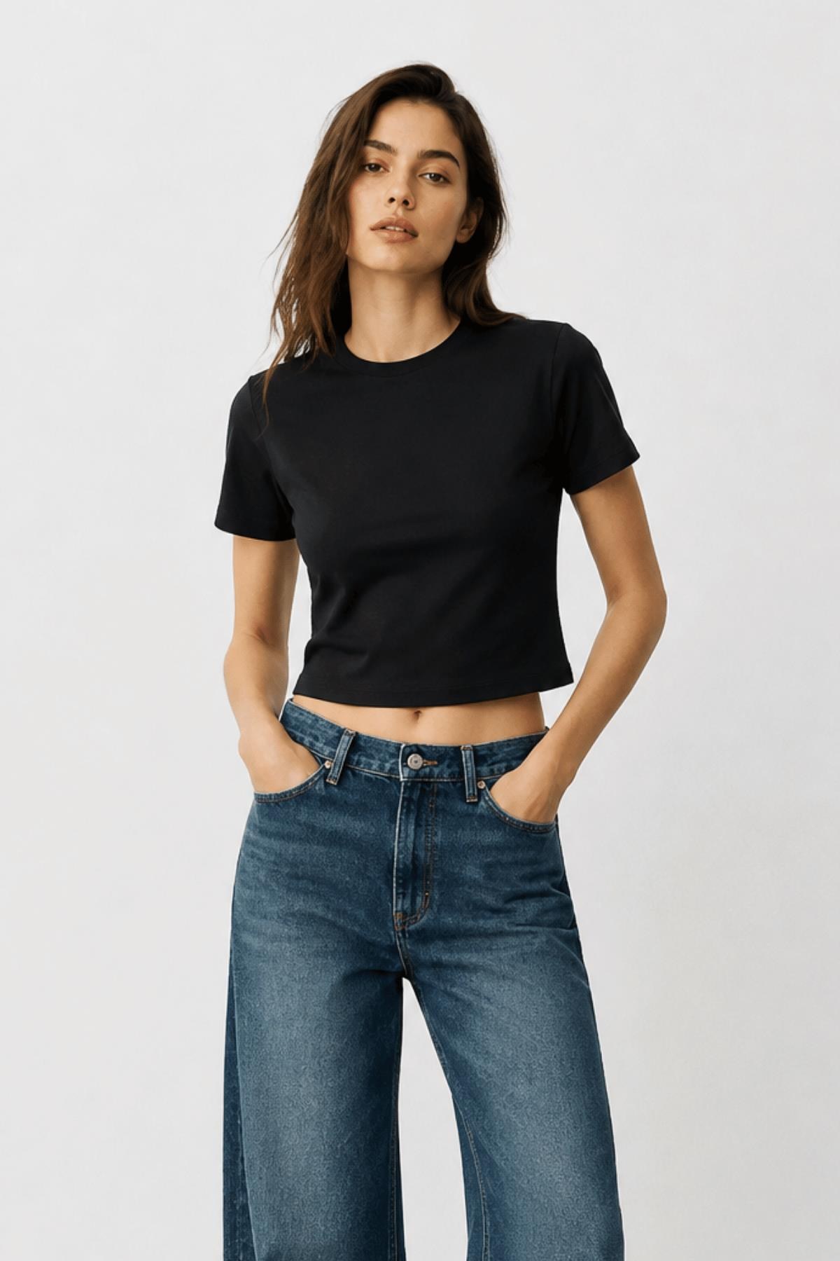 Basic Crop T-Shirt