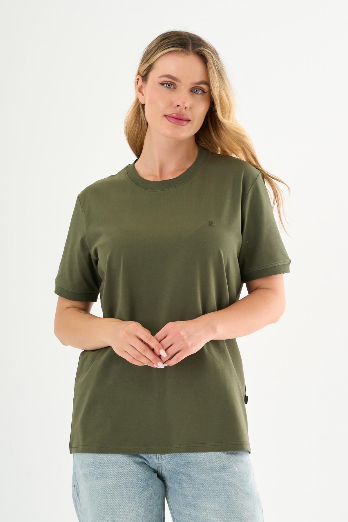 Bisiklet Yaka Basic T-shirt