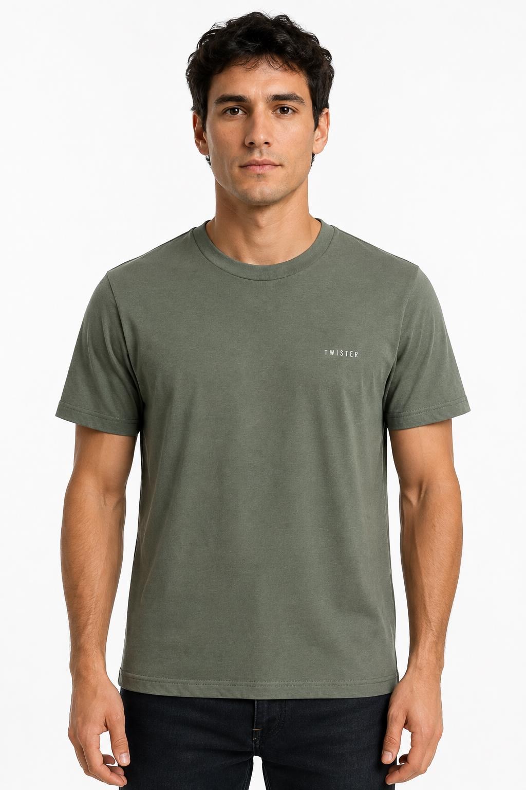 Bisiklet Yaka Regular Fit T-Shirt