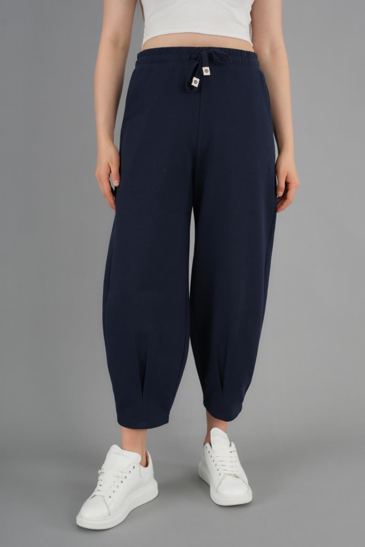 Cepli Oversize Eşofman Altı