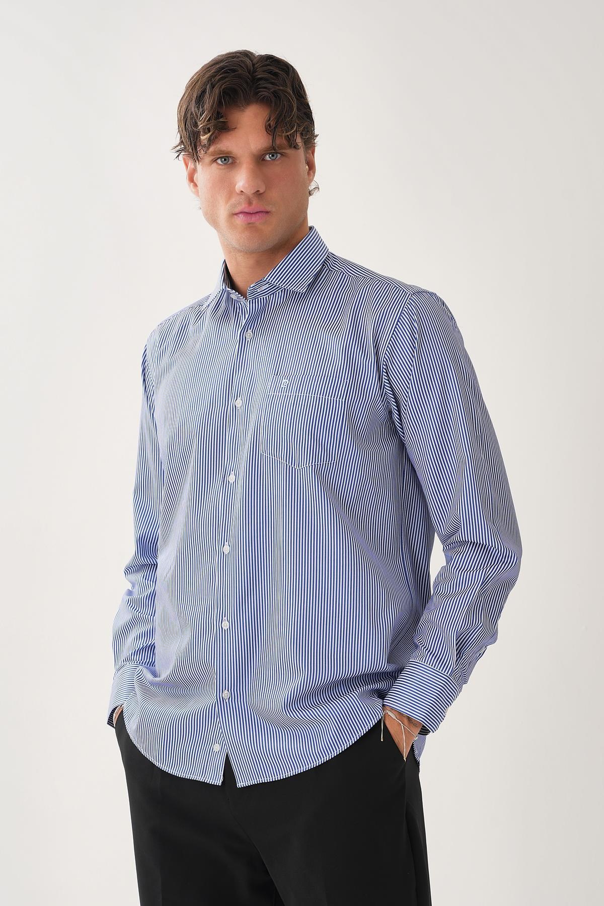 Erkek Çizgili Gömlek