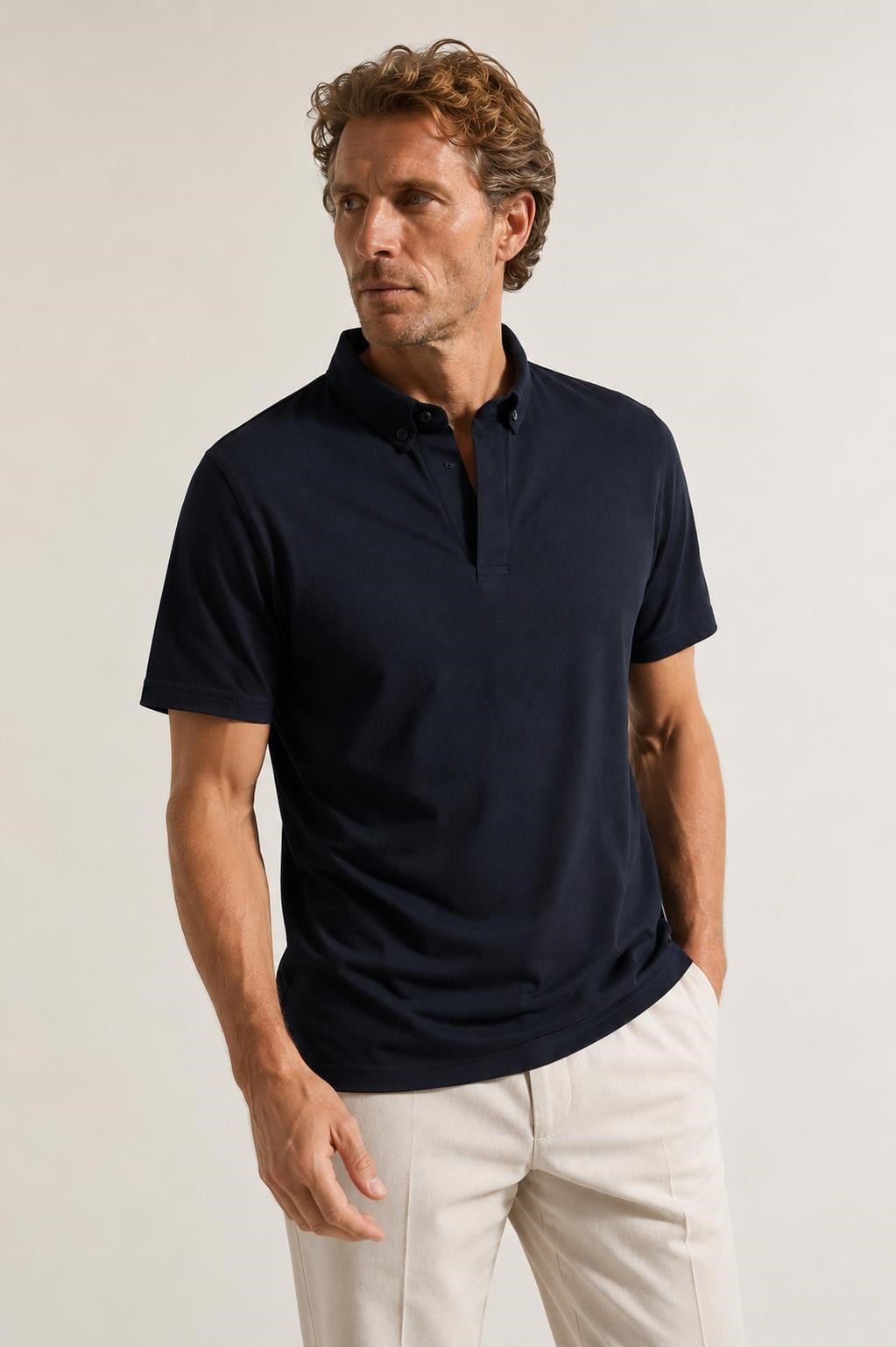 Erkek Comfort Fit Polo T-Shirt