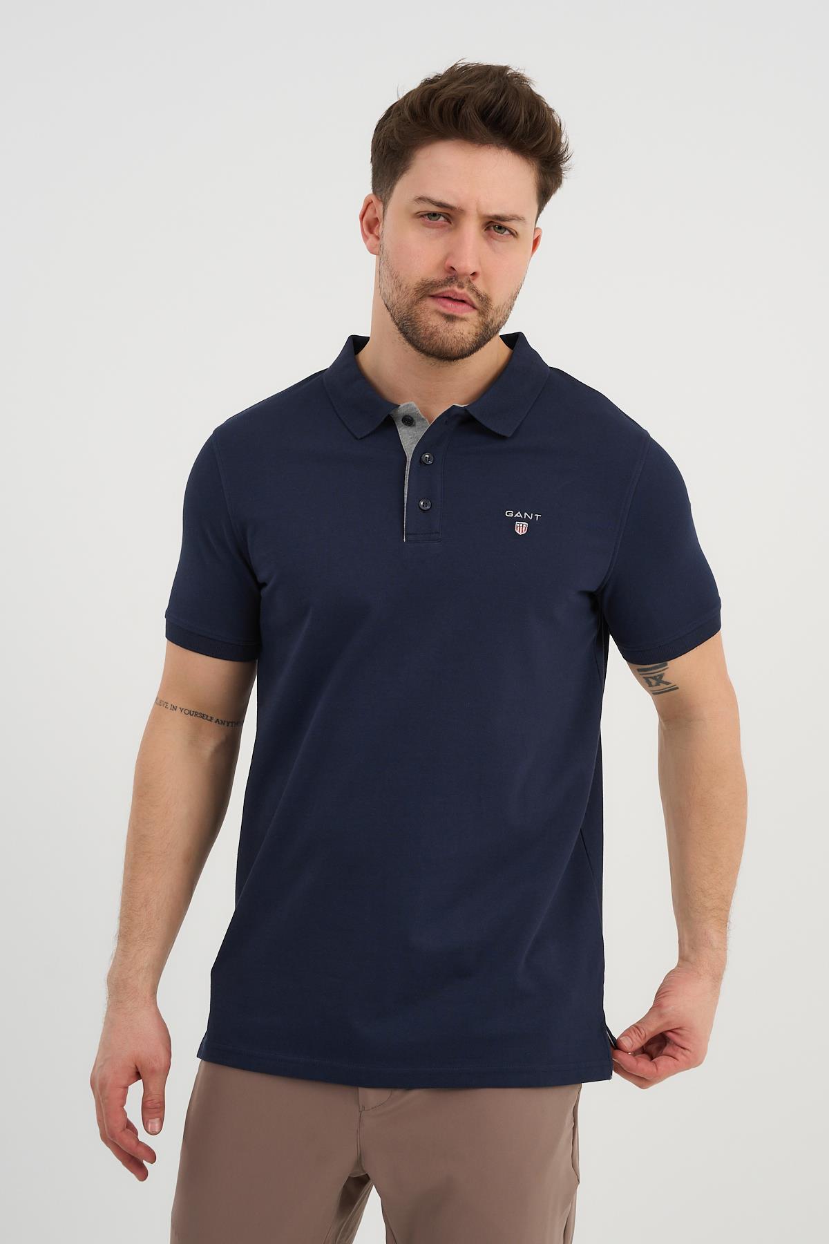 Erkek Polo Yaka Düğmeli T-shirt