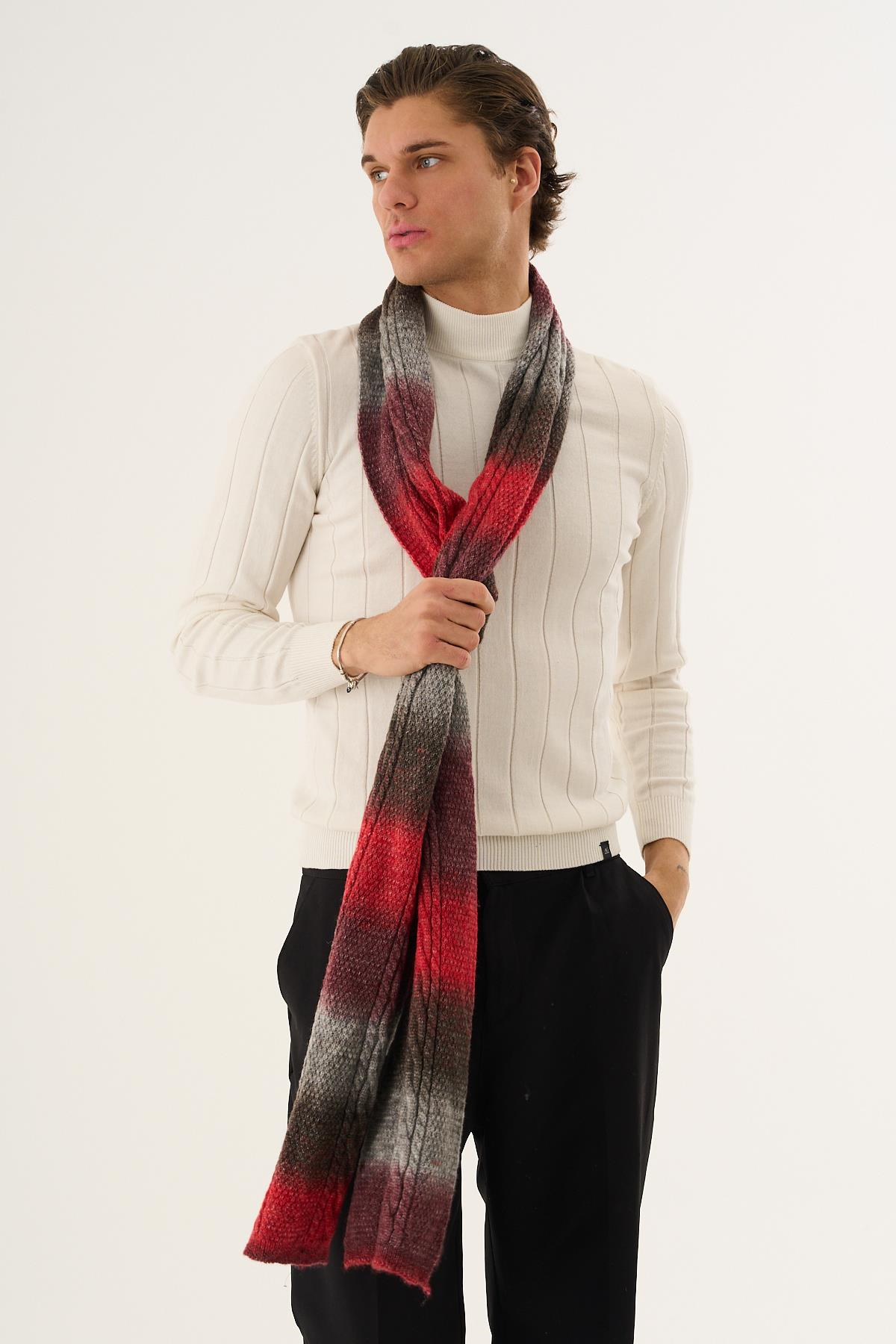 Saç Örgü Uzun Atkı