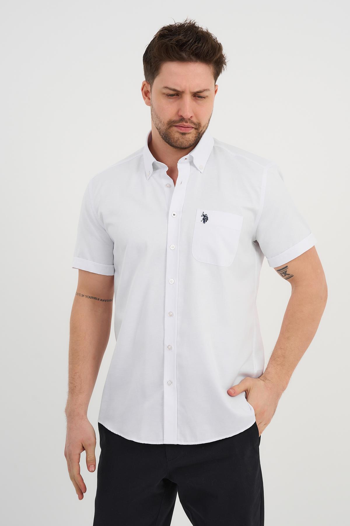 U.S POLO Erkek Kısa Kollu Gömlek (1361999)