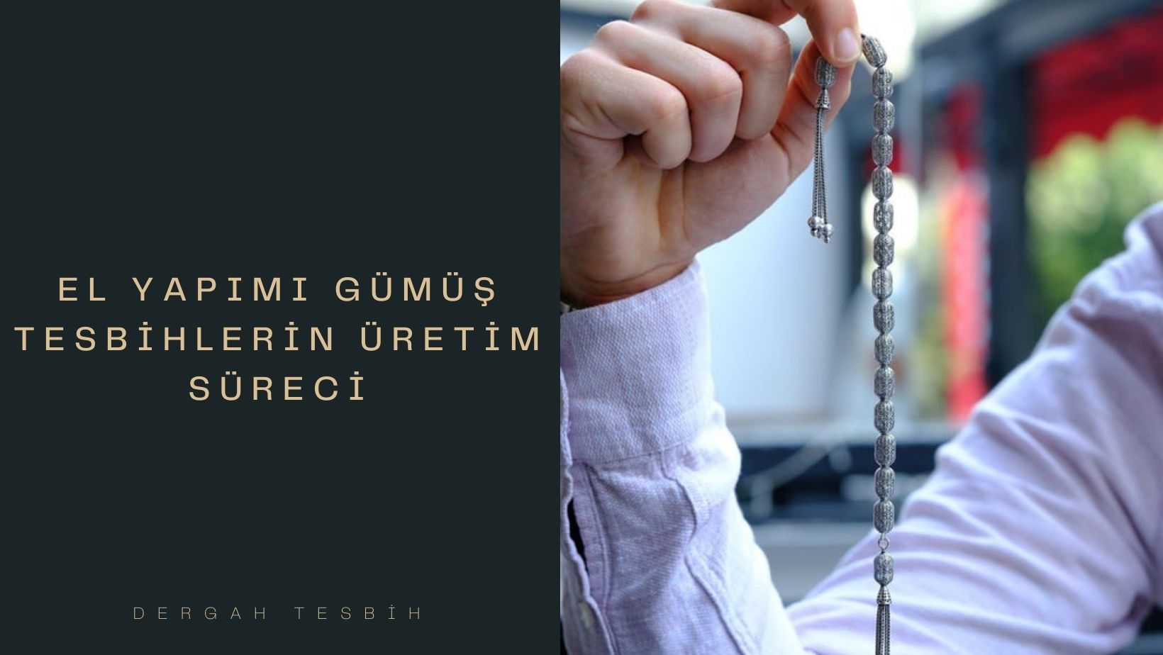 gümüş tesbih