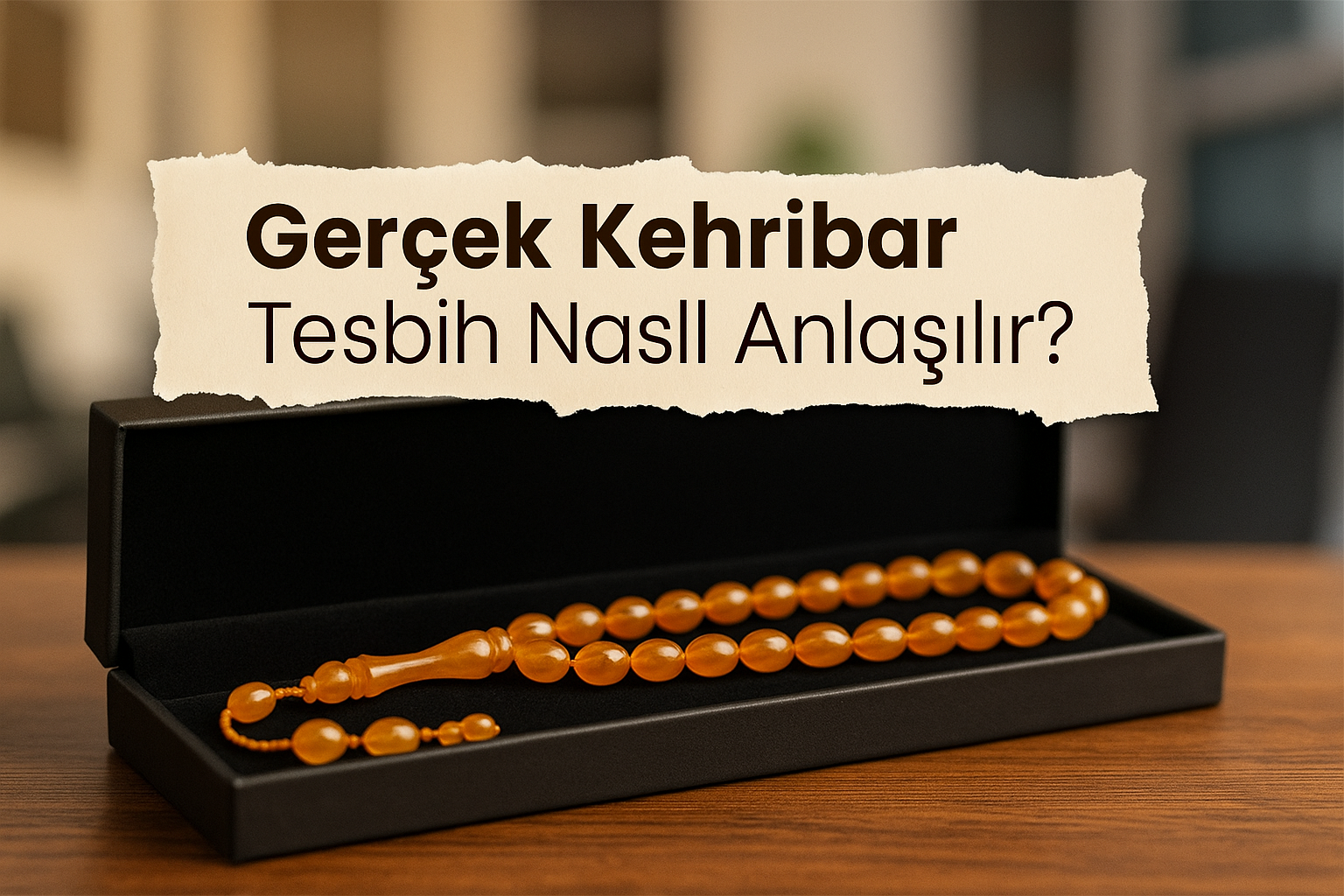 Gerçek Kehribar Tesbih Nasıl Anlaşılır?