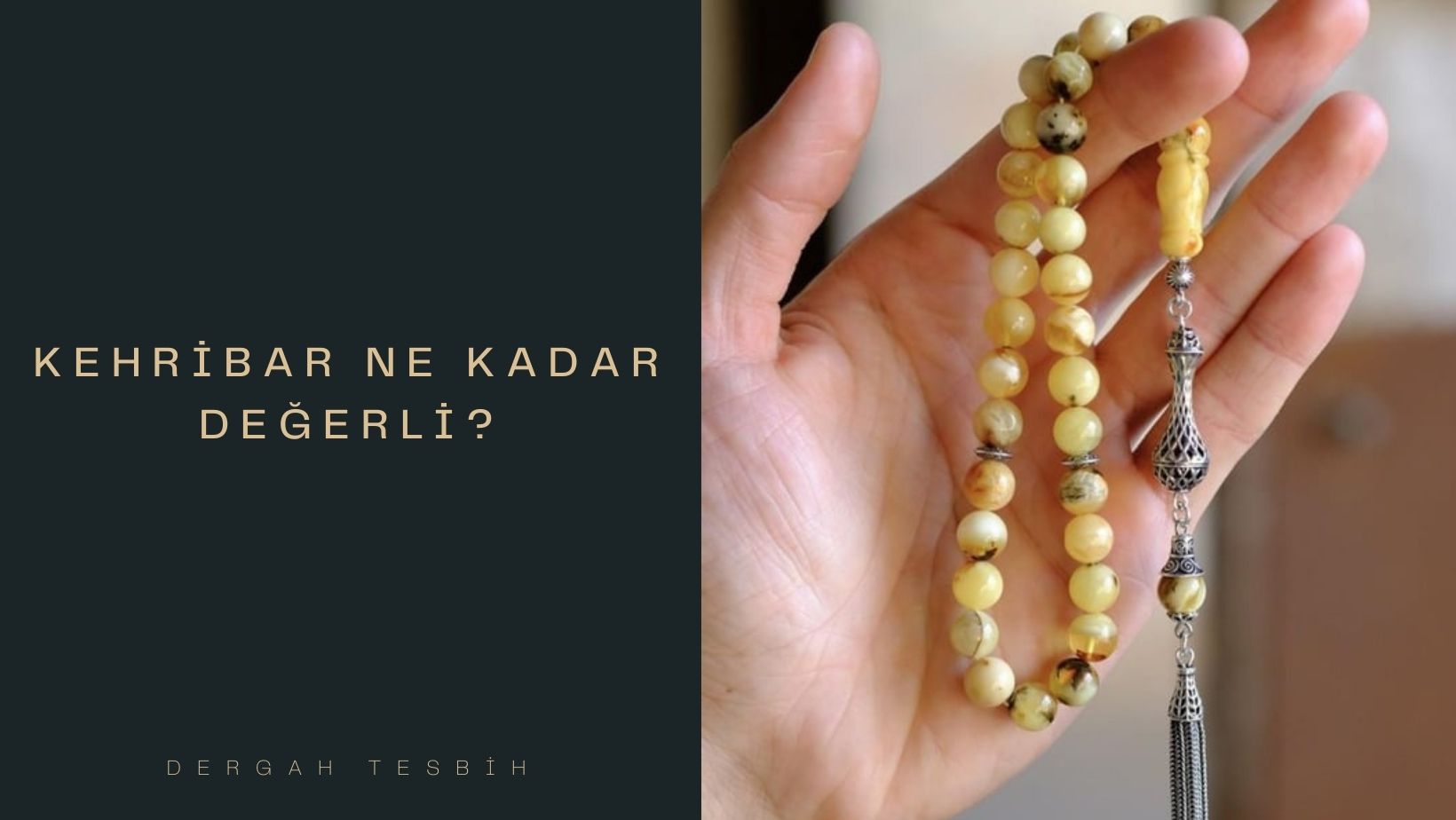 kehribar tesbih