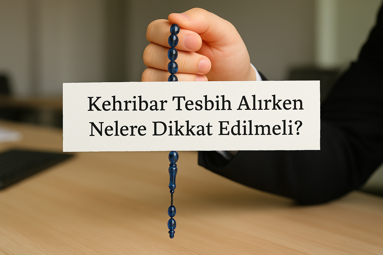 Kehribar Tesbih Alırken Nelere Dikkat Edilmeli?