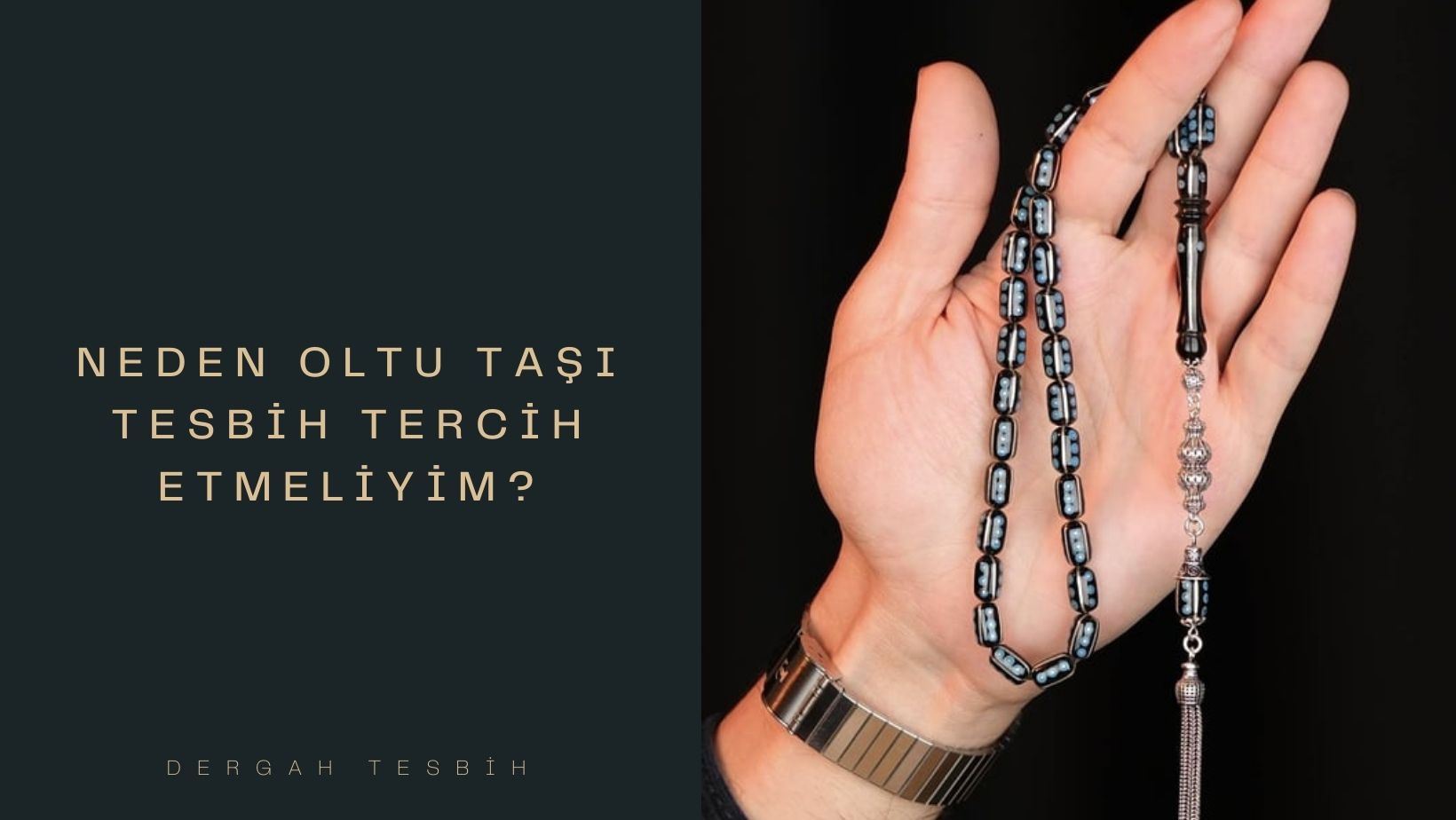 oltu taşı tesbih