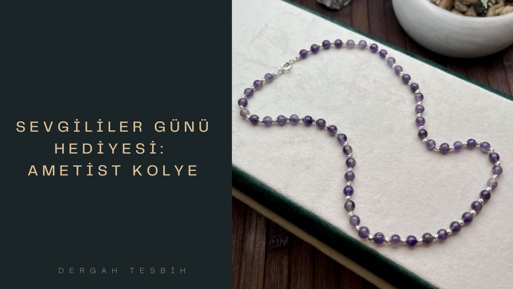 Sevgililer Günü Hediyesi: Ametist Kolye