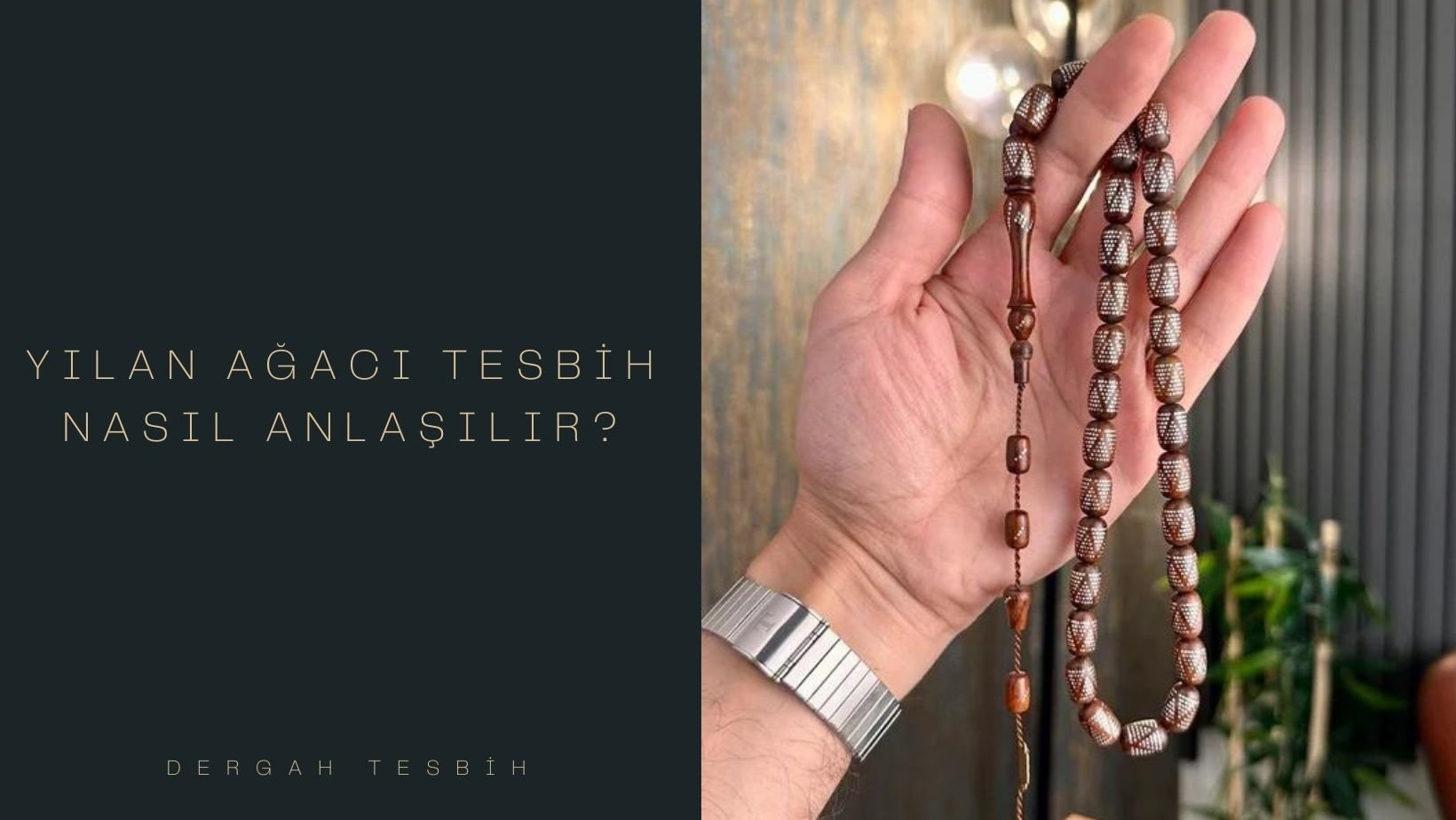 yılan ağacı tesbih