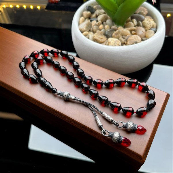 Kazazlı Kehribar Tesbih Orjinal