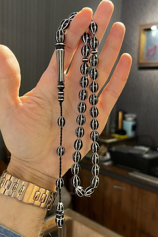 Usta işçilik Erzurum Oltu taşı Sistemli Karpuz Yarma Koleksiyonluk