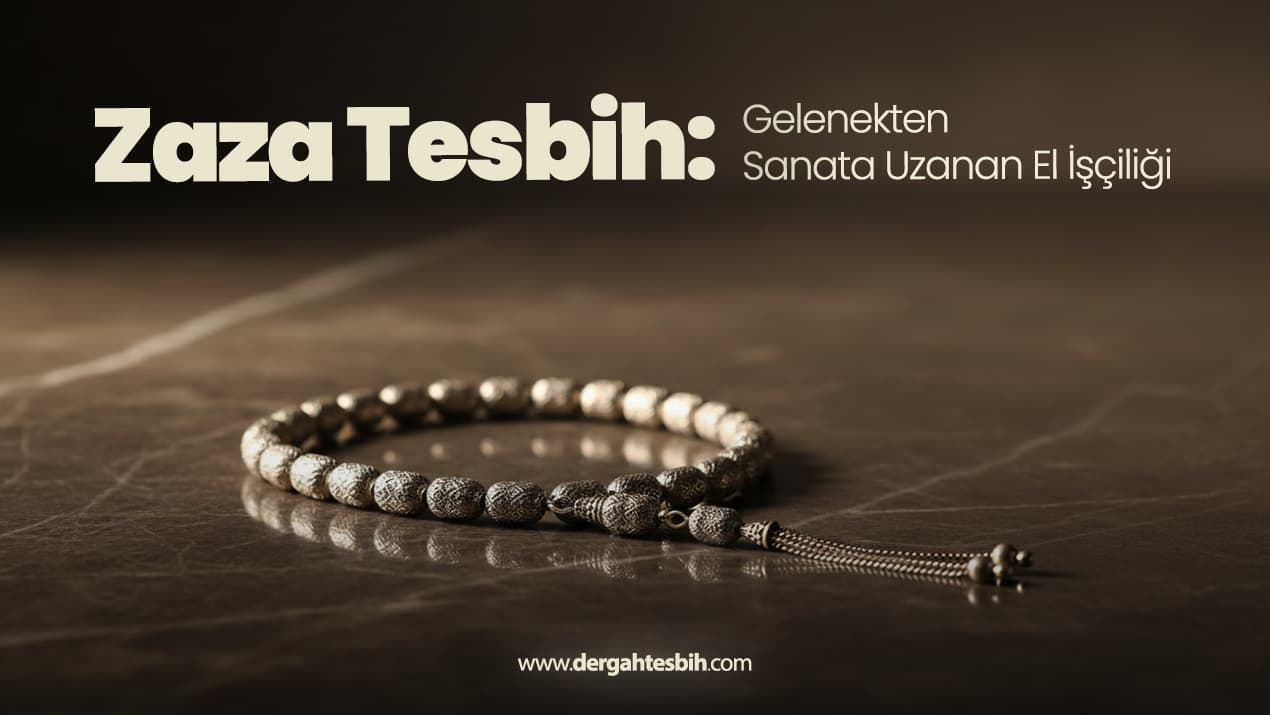 Zaza Tesbih: Gelenekten Sanata Uzanan El İşçiliği