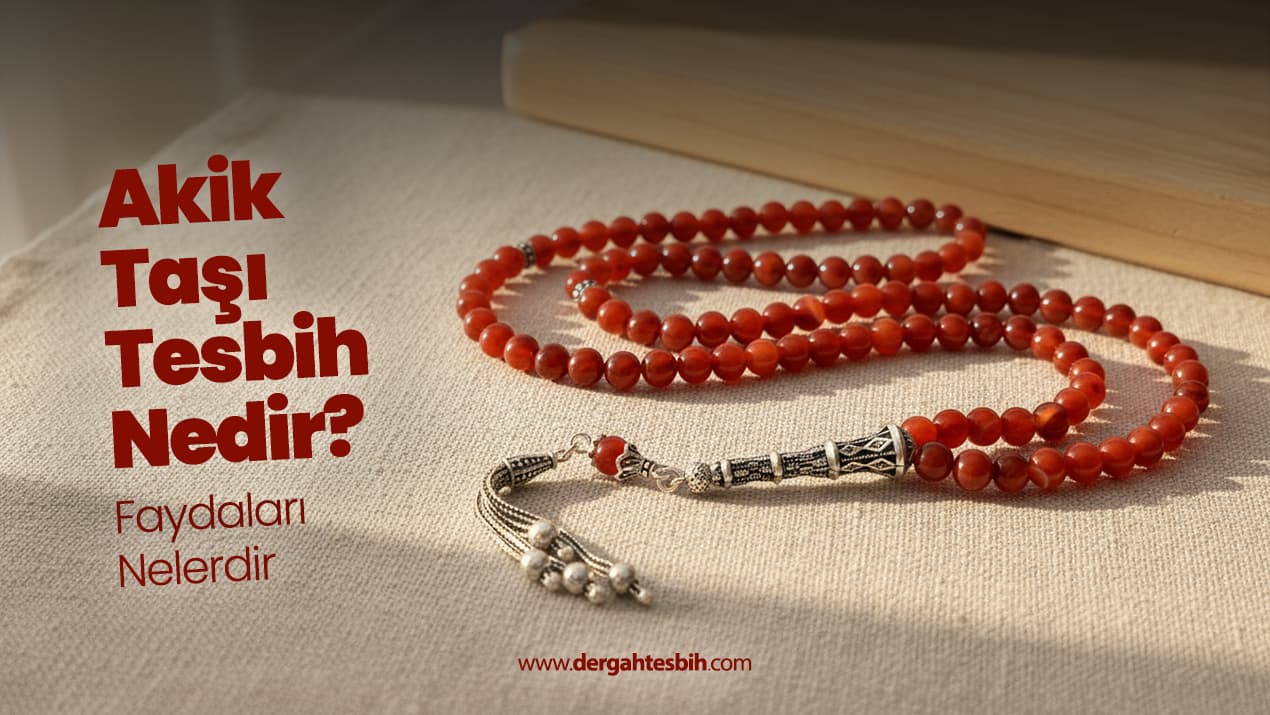 Akik Taşı Tesbihi Nedir? Faydaları Nelerdir?