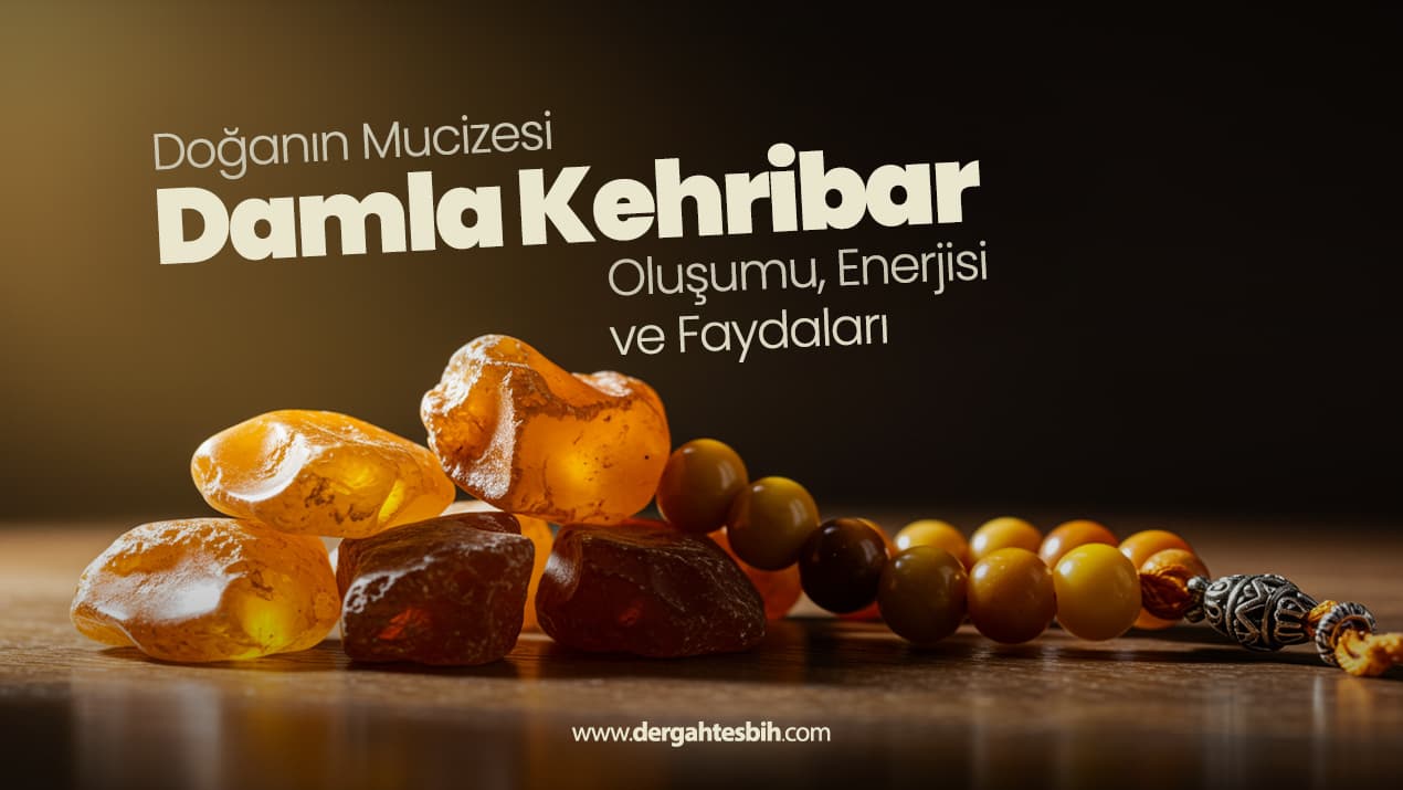 Doğanın Mucizesi Damla Kehribar: Oluşumu, Enerjisi ve Faydaları