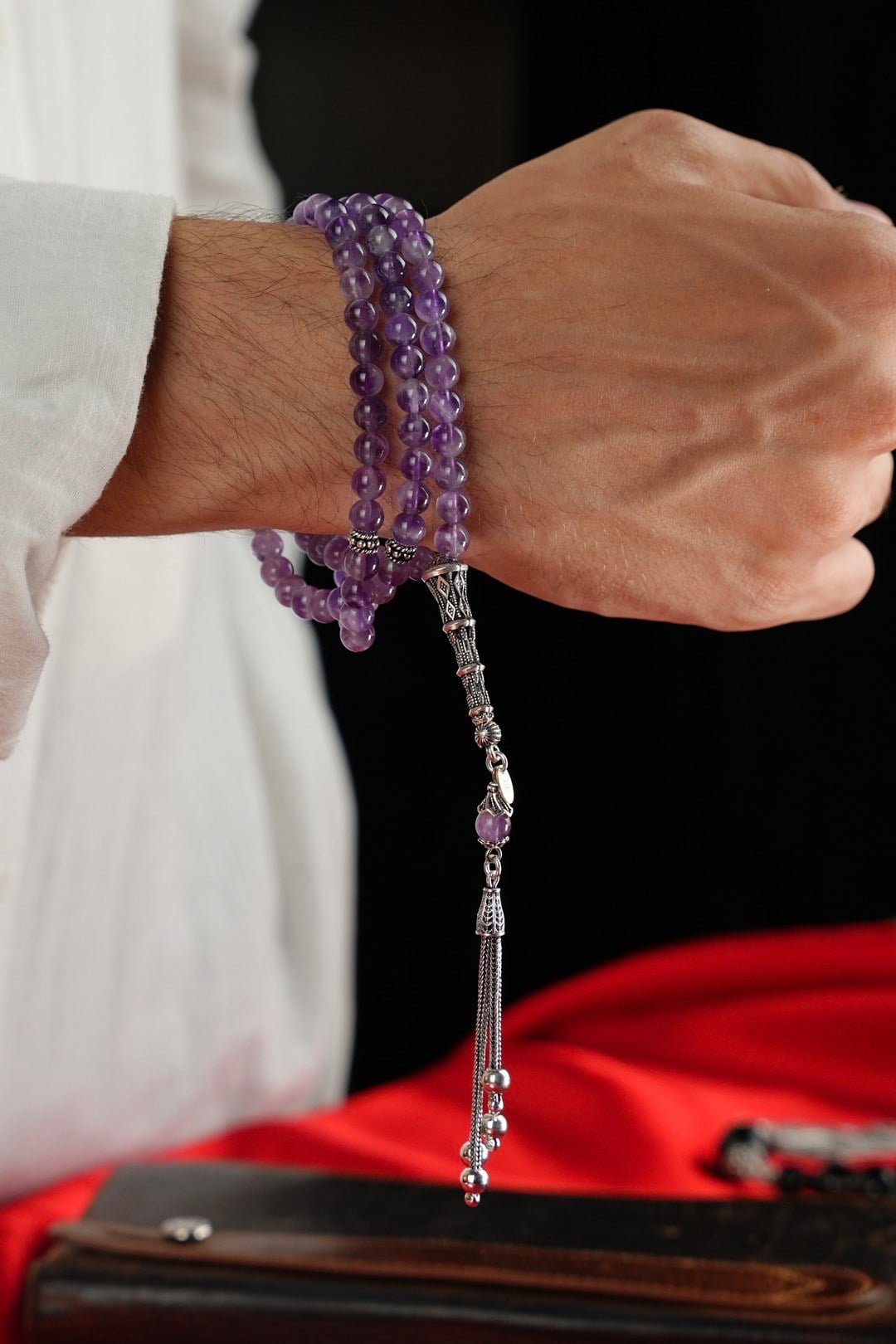Amethyst Prayer Beads 99 Luk