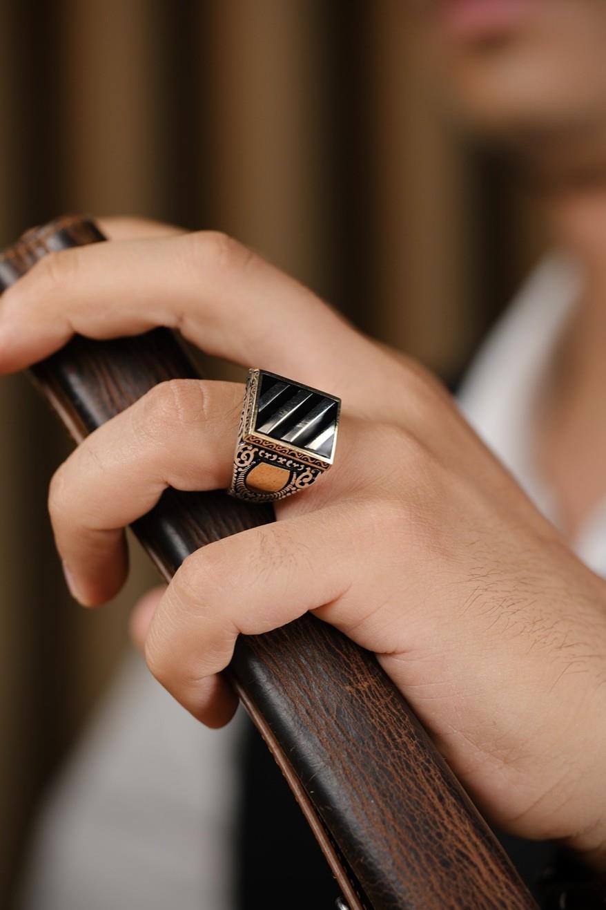 Beyler Beyi Design 925 K Silver Ring