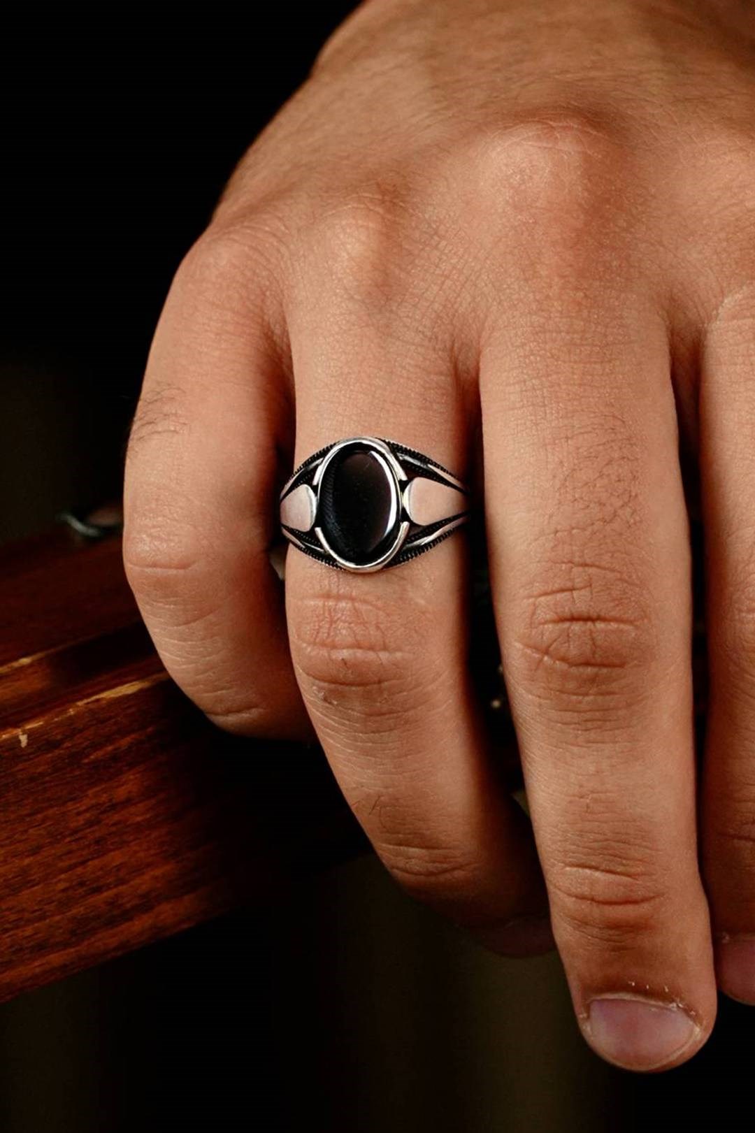 Class Design 925 K Silver Ring
