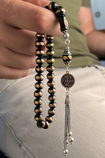 En Elegant Oltu Stone İsminize Special Silver Designed