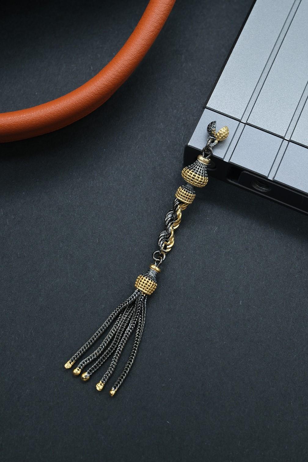 Kubbe Design Handcrafted Silver Tassel