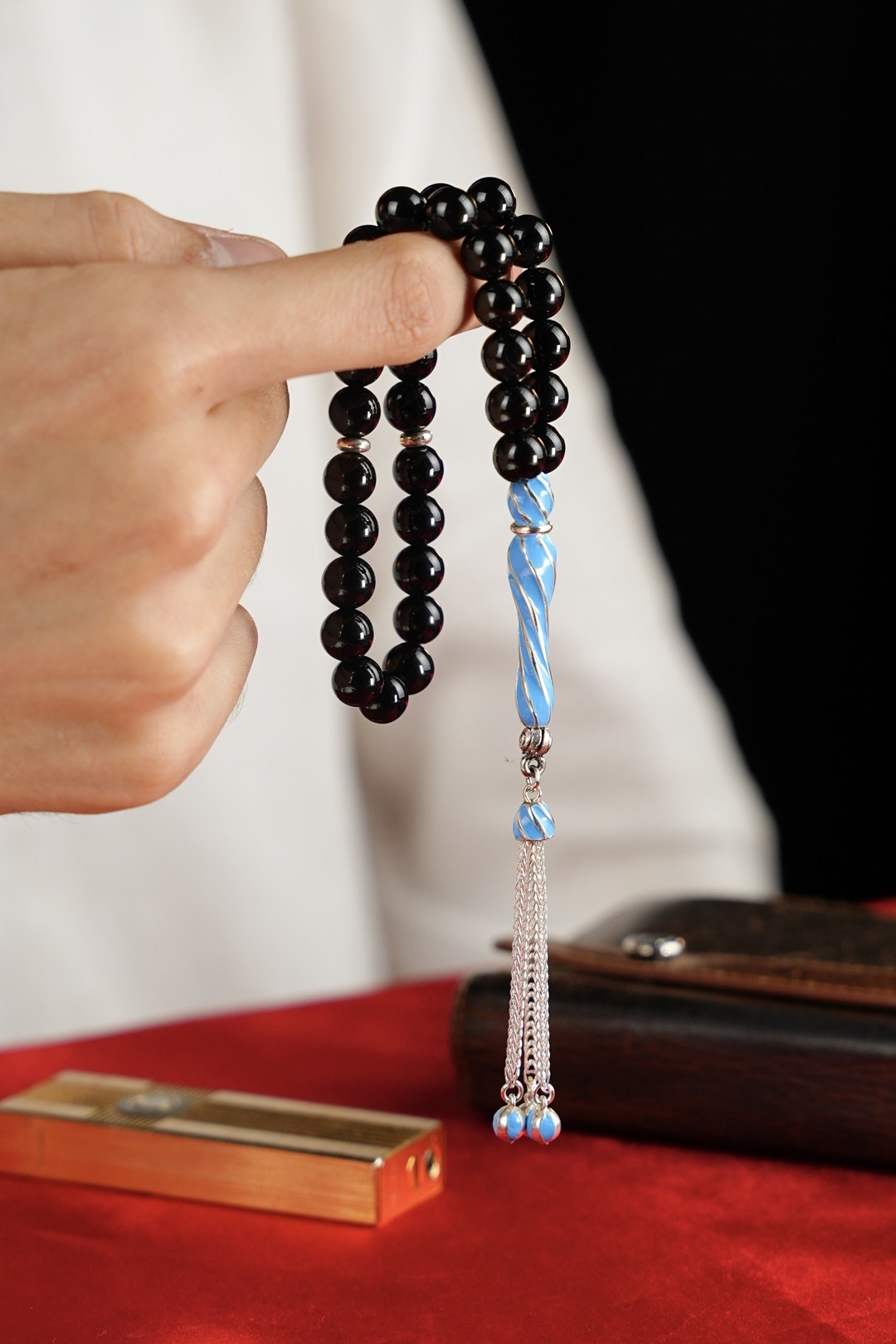 Blue Navy Taraftar Prayer Beads