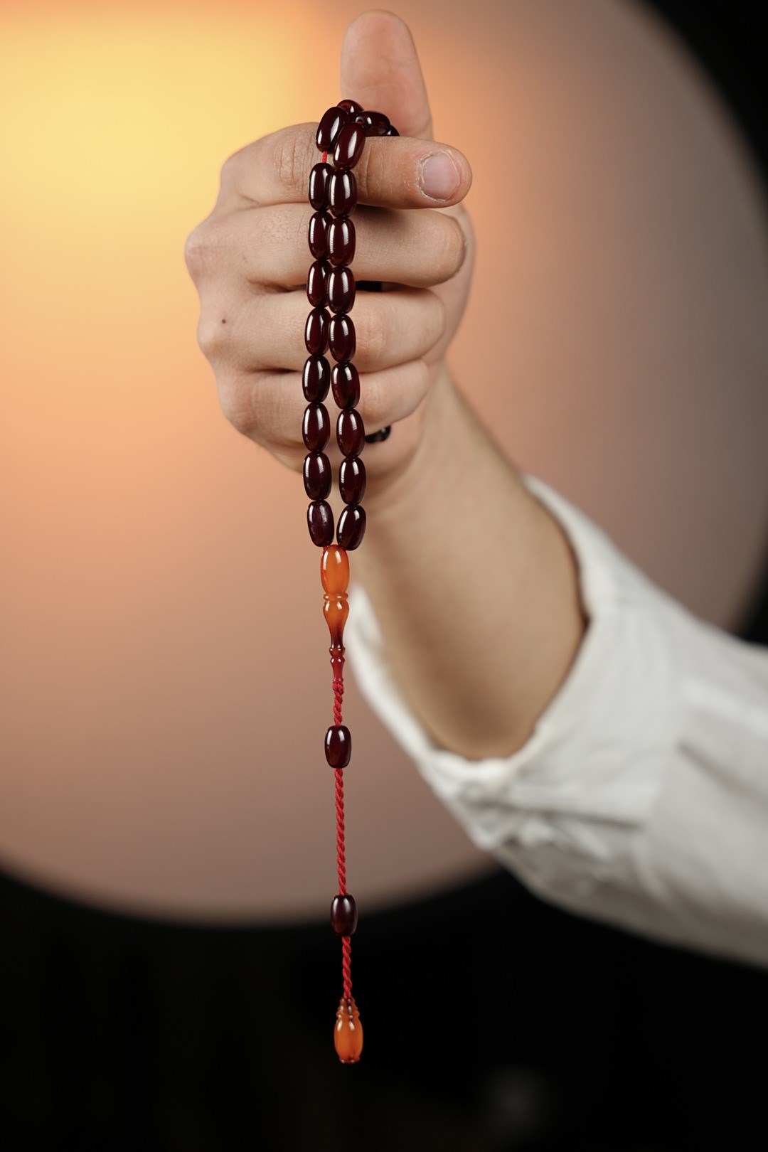Amber Prayer Beads