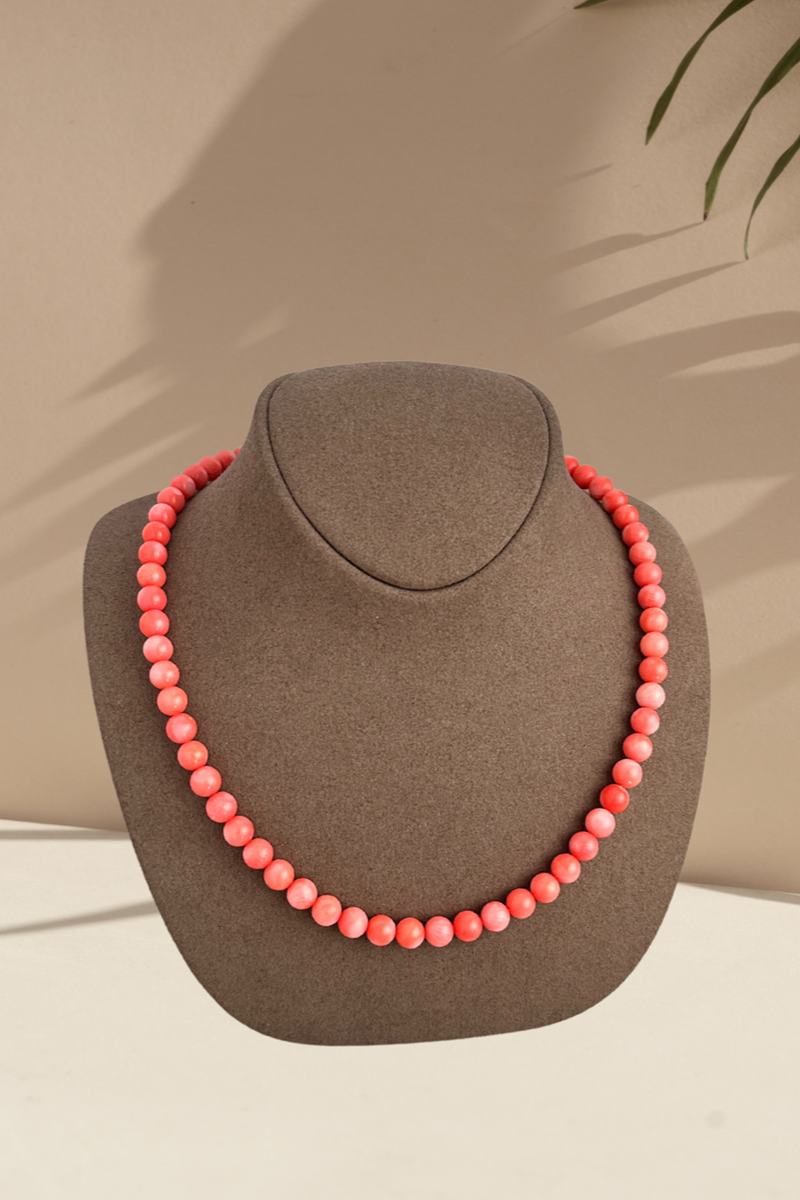 Orjinal Cezayir Coral Necklace
