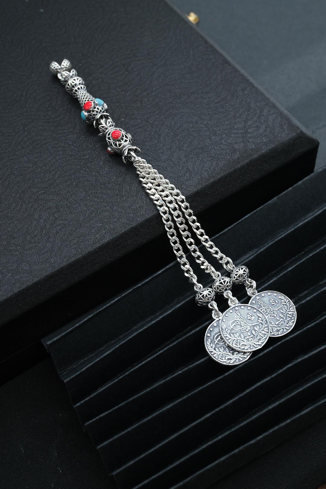 Ottoman Silver Tassel