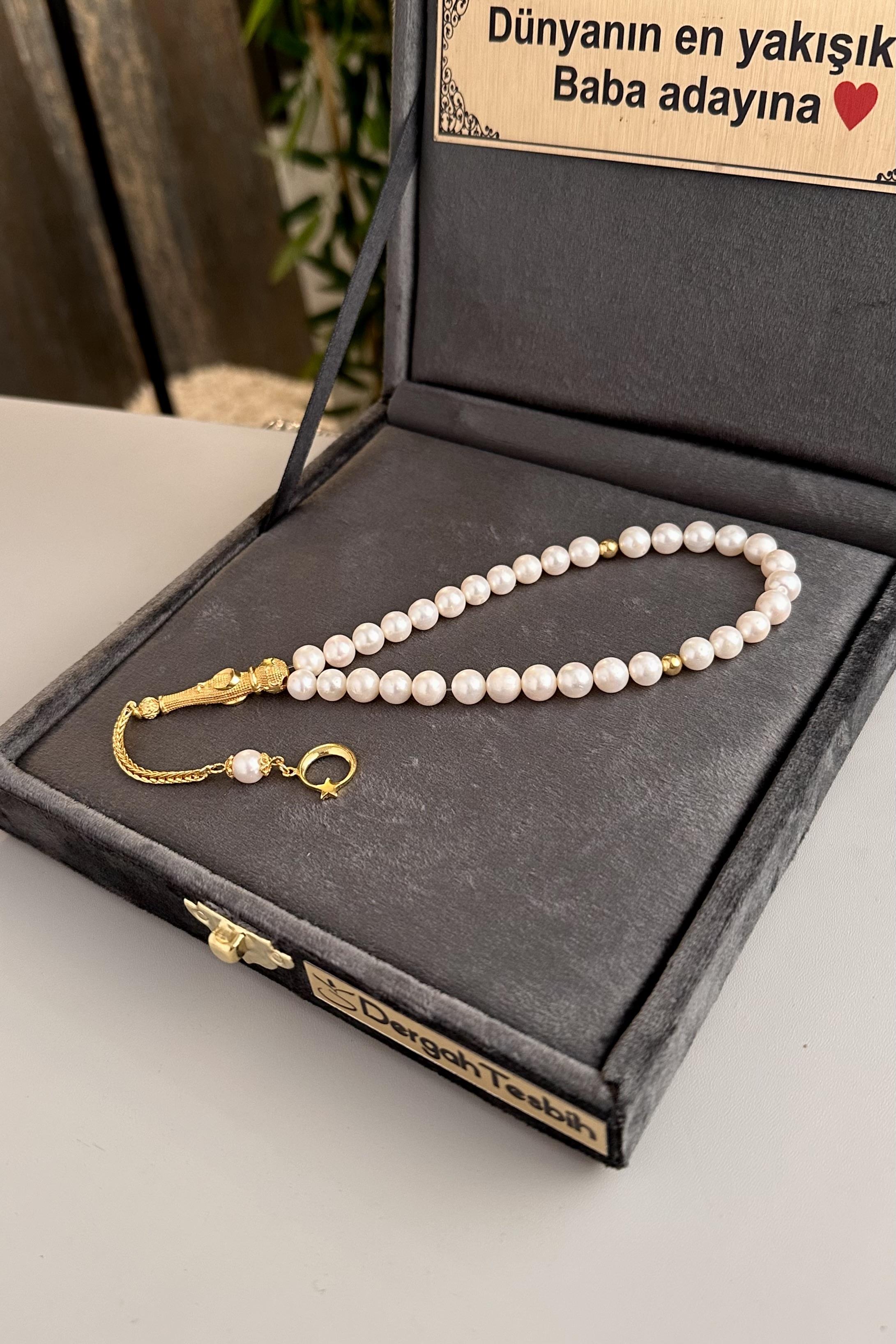 Reis Prayer Beads Pearl