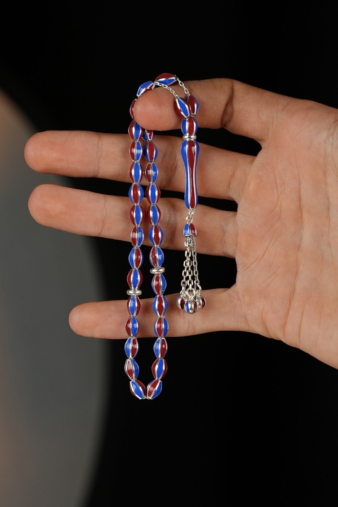 Trabzon spor Silver Handcrafted Prayer Beads