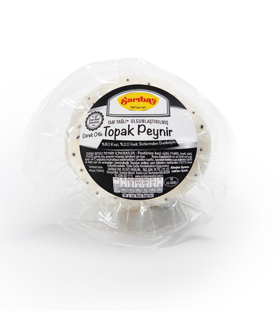 Çörekotlu Topak Keçi Peyniri 350 gr