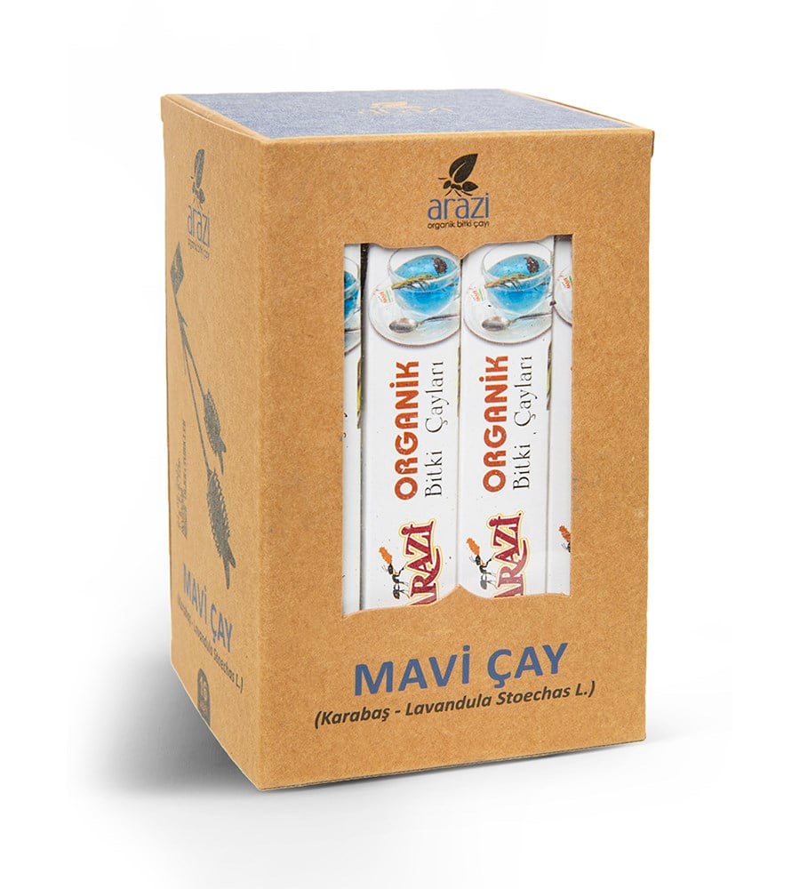 Organik Mavi Çay 1 Paket 16 Fincan