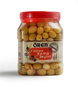 Ören Yeşil Kırma Zeytin 1000 gr