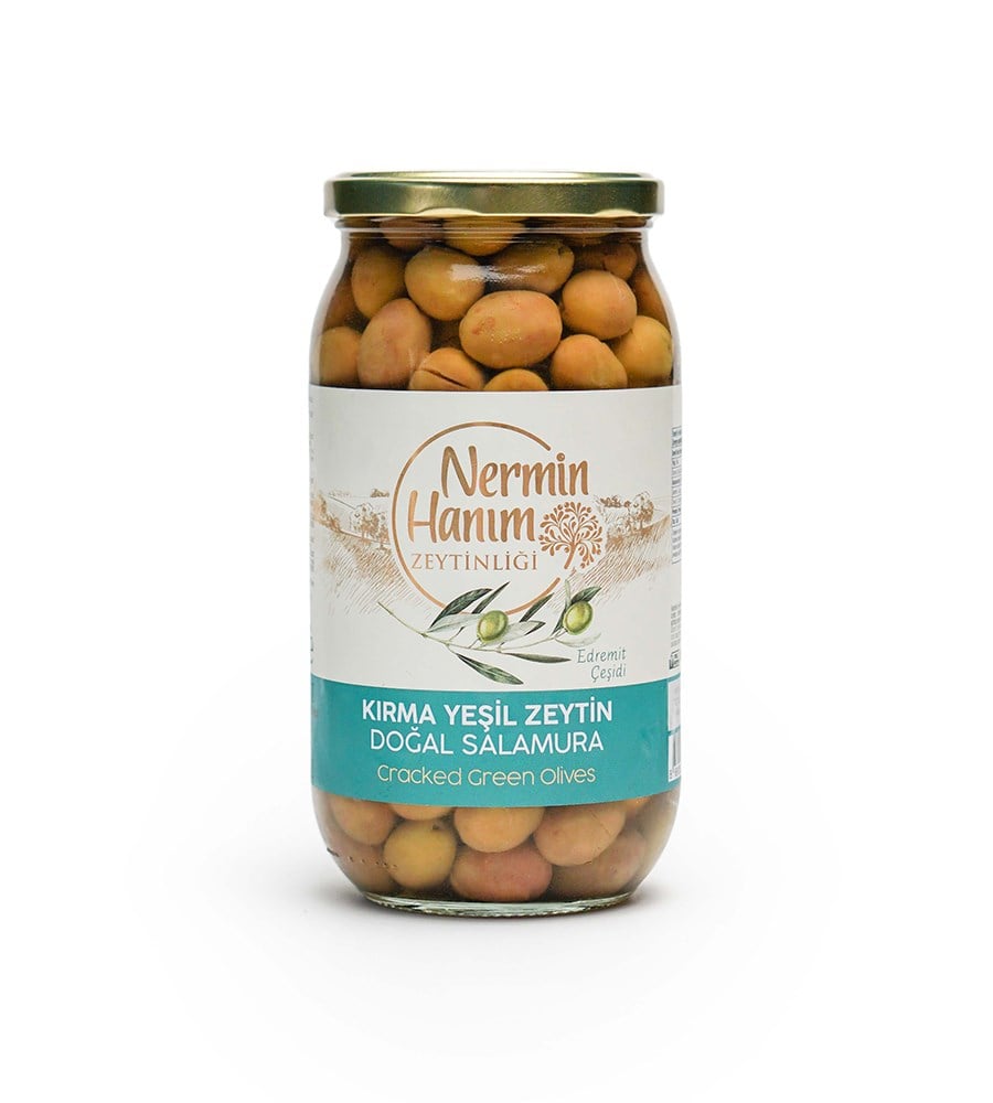 Edremit Kırma Yeşil Zeytin 650 gr