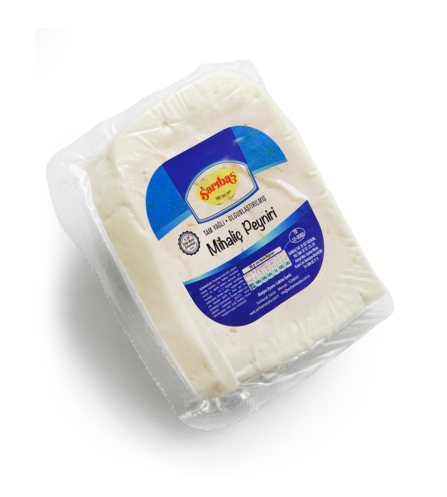 Sarıbaş Tam Yağlı Mihaliç Peyniri 500gr