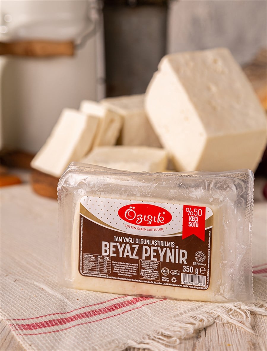 Tam Yağlı Olgunlaştırılmış Beyaz Keçi Peyniri 350 gr
