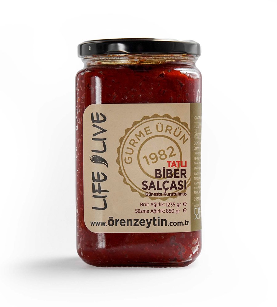 Tatlı Biber Salçası 850 gr