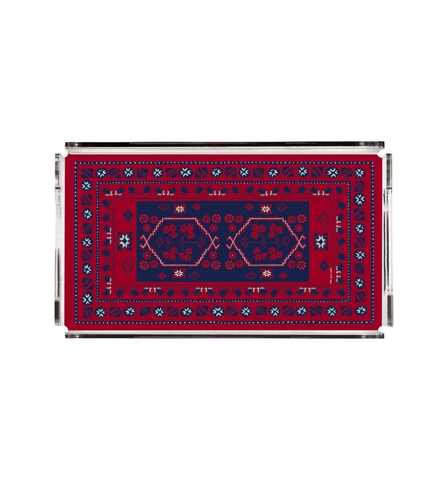 Yağcıbedir Collection 40x20 Pleksi Tepsi