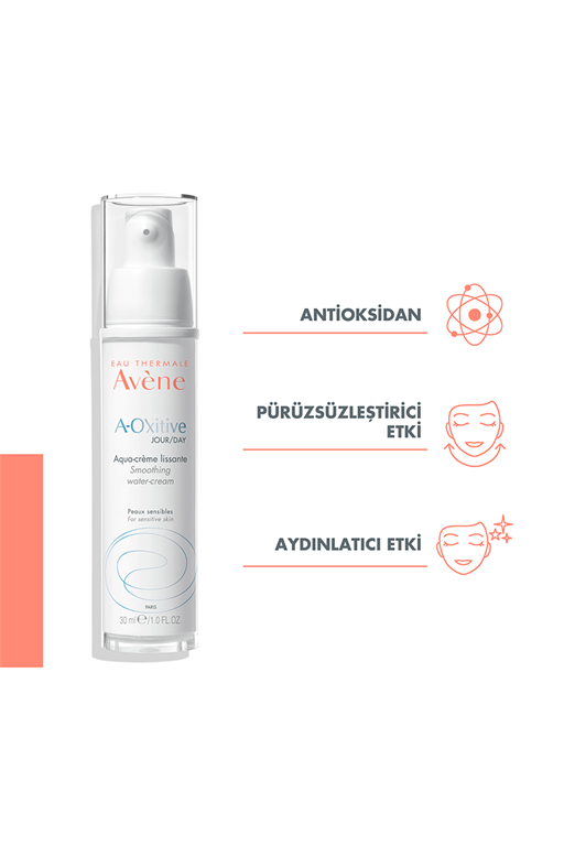Avene A-OXitive Day Smoothing Water-Cream 30 ml