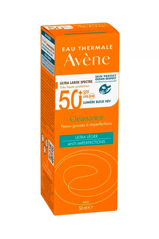 Avene Solaire Cleanance SPF 50+ Yağlı Ciltler için Güneş Koruyucu 50 ml